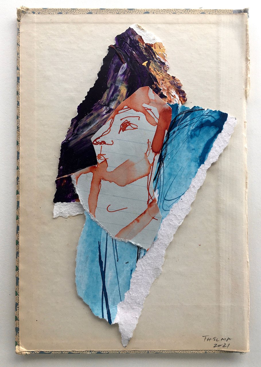Thelma van Rensburg - Me and Schiele composition No2